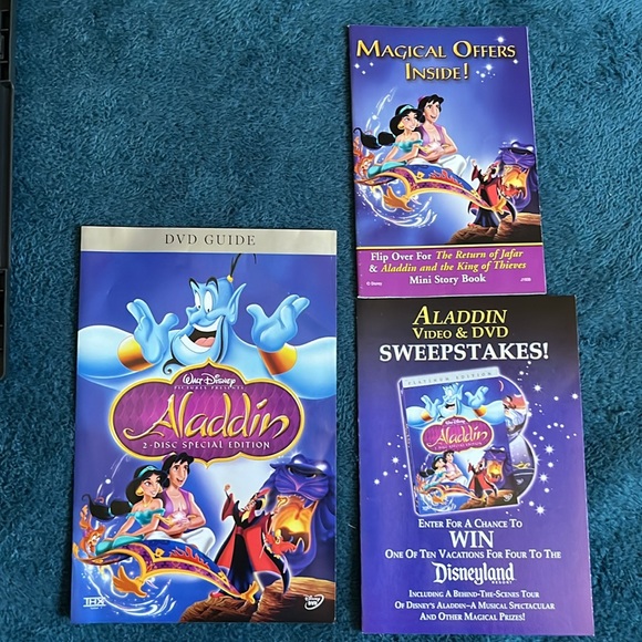 Walt Disney Aladdin 2-Disc Special Edition platinum edition dvd set - Picture 10 of 10